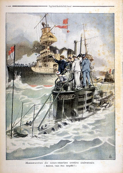 French naval exercises, 1908