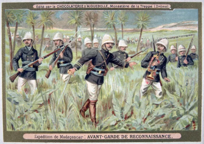 Framed Print : French Reconnaissance Troops, Madagascar Expedition, 1883-1896 Framed Print : French Reconnaissance Troops, Madagascar Expedition, 1883-1896
