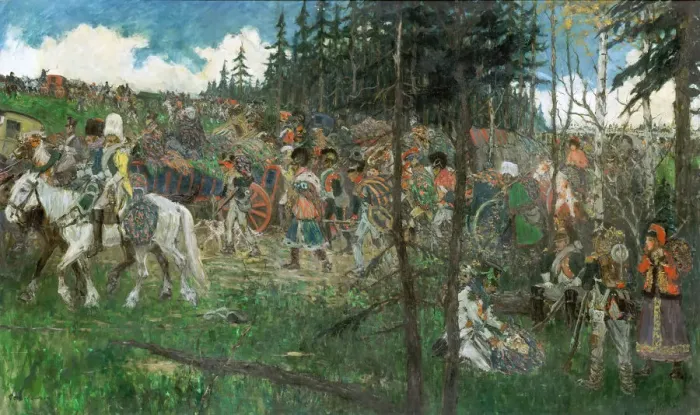 Framed Print : French Retreat from Moscow, Second Half of the 19th cen Framed Print : French Retreat from Moscow, Second Half of the 19th cen