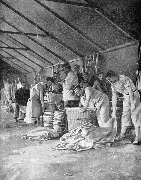French sailors in a camp in Moudros, Lemnos, Greece, 1915
