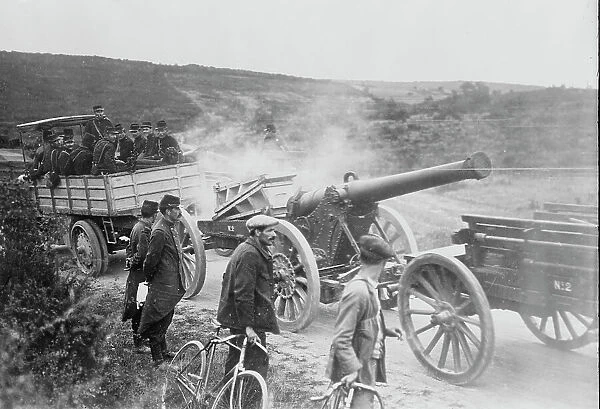 French Siege gun, between c1914 and c1915. Creator: Bain News Service