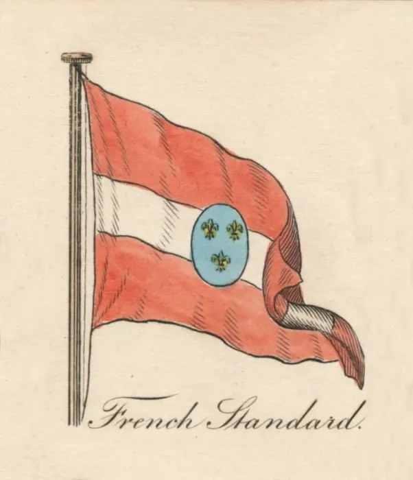 Framed Print : French Standard, 1838 Framed Print : French Standard, 1838