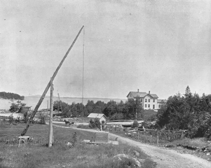 Framed Print : Frenchman Bay, Bar Harbor, Maine, USA, c1900. Creator: Unknown Framed Print : Frenchman Bay, Bar Harbor, Maine, USA, c1900. Creator: Unknown