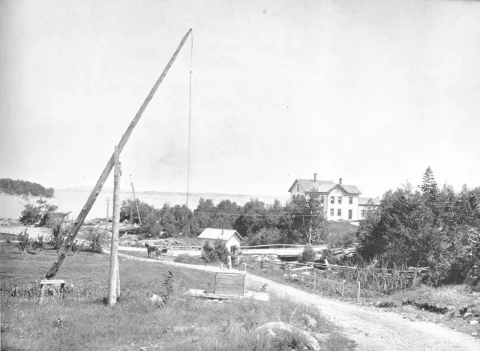 Framed Print : Frenchmans Bay, Bar Harbor, c1897. Creator: Unknown Framed Print : Frenchmans Bay, Bar Harbor, c1897. Creator: Unknown