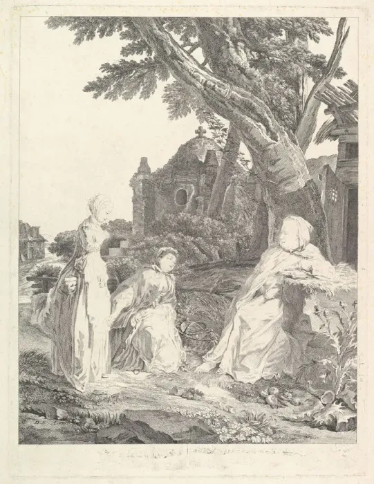 Framed Print : Frere Luce, 1767. Creator: Unknown Framed Print : Frere Luce, 1767. Creator: Unknown