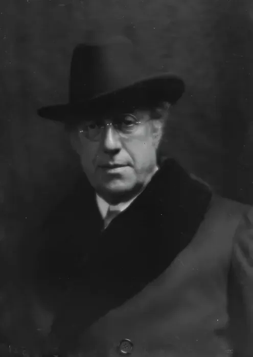 Framed Print : Freund, John C. portrait photograph, 1913 or 1914. Creator: Arnold Genthe Framed Print : Freund, John C. portrait photograph, 1913 or 1914. Creator: Arnold Genthe