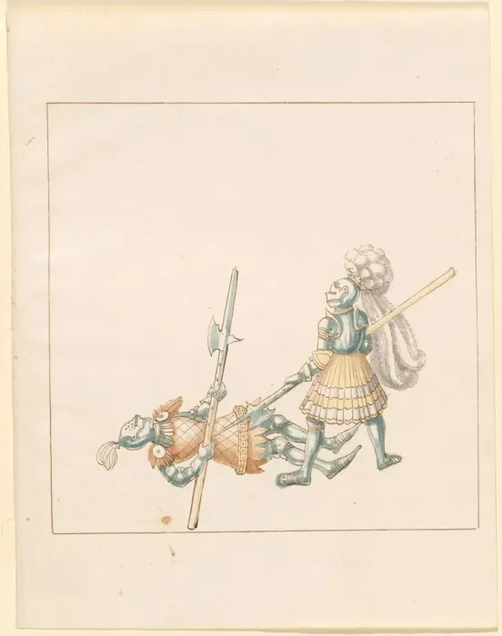 Framed Print : Freydal, The Book of Jousts and Tournament of Emperor Maximilian I: Combats Framed Print : Freydal, The Book of Jousts and Tournament of Emperor Maximilian I: Combats