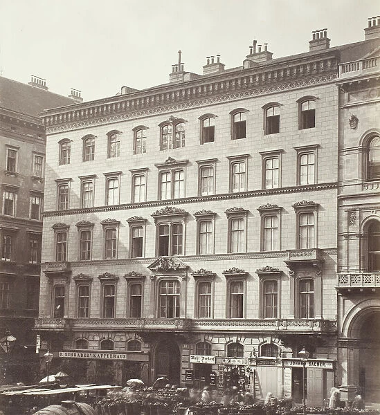 Freyung No. 1, Wohnhaus des Grafen M. Hardegg, 1860s. Creator: Unknown