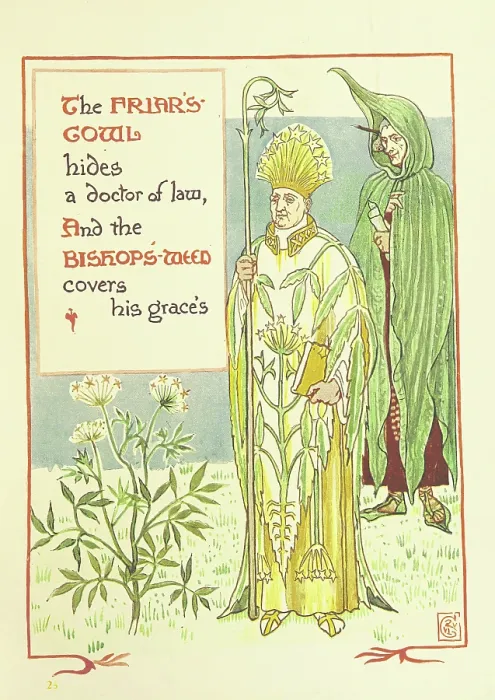 Framed Print : The Friar's Cowl hides a doctor of law, And the Bishop's-Weed covers his grace's, 1899 Framed Print : The Friar's Cowl hides a doctor of law, And the Bishop's-Weed covers his grace's, 1899