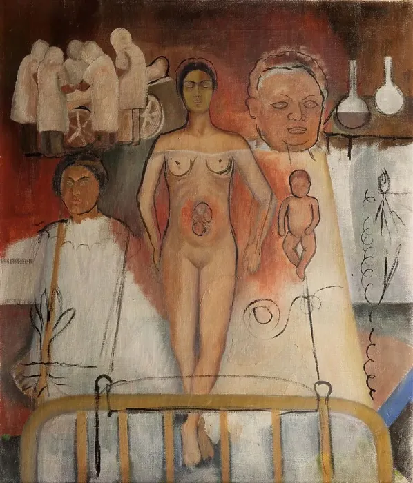 Framed Print : Frida and the Caesarean Operation or The Hospital, 1931. Creator: Kahlo; Frida (1907-1954) Framed Print : Frida and the Caesarean Operation or The Hospital, 1931. Creator: Kahlo; Frida (1907-1954)