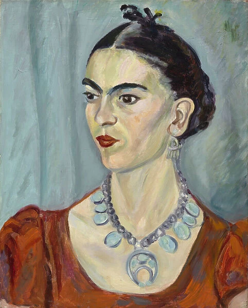 Frida Kahlo, 1933. Creator: Magda Pach