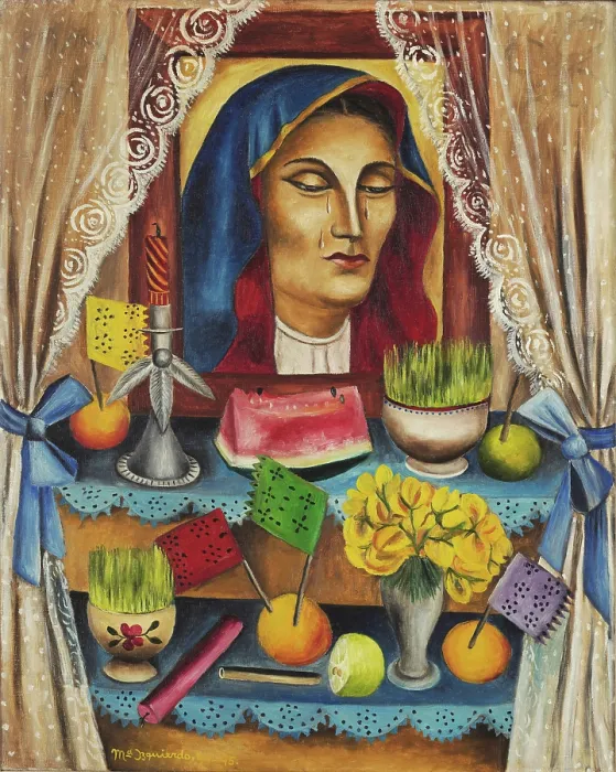 Framed Print : Friday of Sorrows, 1944-1945. Creator: Izquierdo, Maria (1902-1955) Framed Print : Friday of Sorrows, 1944-1945. Creator: Izquierdo, Maria (1902-1955)