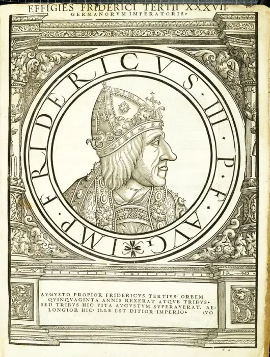 Framed Print : Fridericus III (1415 - 1493), 1559 Framed Print : Fridericus III (1415 - 1493), 1559