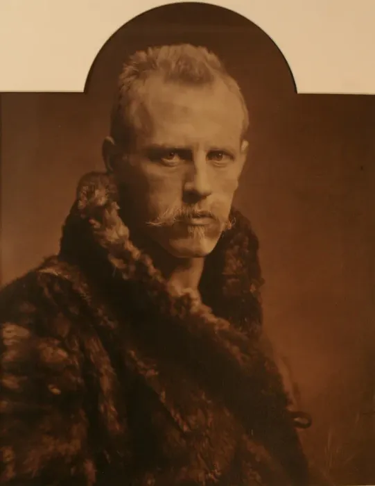 Framed Print : Fridtjof Nansen (1861-1930). Artist: Van der Weyde, Henry (1838-1924) Framed Print : Fridtjof Nansen (1861-1930). Artist: Van der Weyde, Henry (1838-1924)