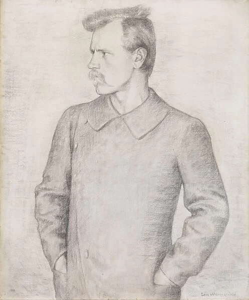 Fridtjof Nansen (1861-1930). Artist: Werenskiold, Erik Theodor (1855-1938)