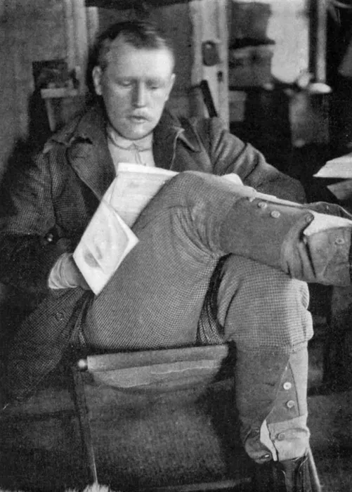 Framed Print : Fridtjof Nansen after his wash and brush up, 1896 (1899). Artist: Frederick George Jackson Framed Print : Fridtjof Nansen after his wash and brush up, 1896 (1899). Artist: Frederick George Jackson