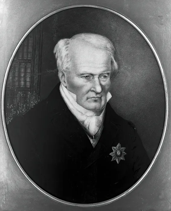 Framed Print : Friedrich Heinrich Alexander von Humboldt (1769-1859). Creator: Friedlander, Samuel (After) Framed Print : Friedrich Heinrich Alexander von Humboldt (1769-1859). Creator: Friedlander, Samuel (After)