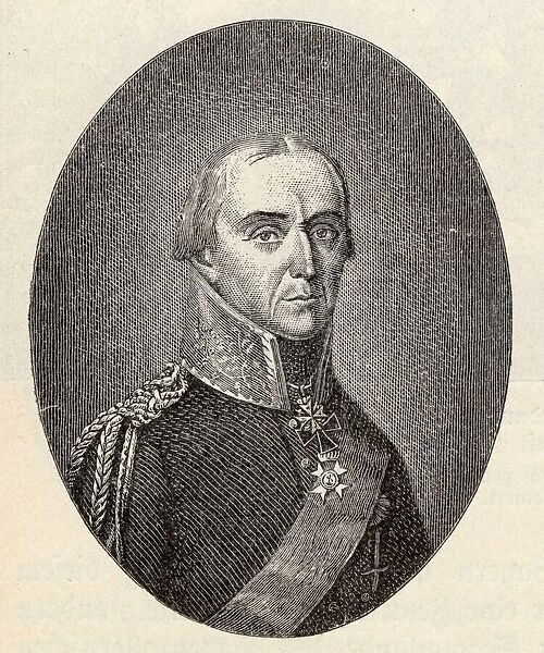Friedrich Wilhelm Graf Bülow von Dennewitz (1755-1816). Creator: Bollinger, Friedrich Wilhelm (1777-1825)