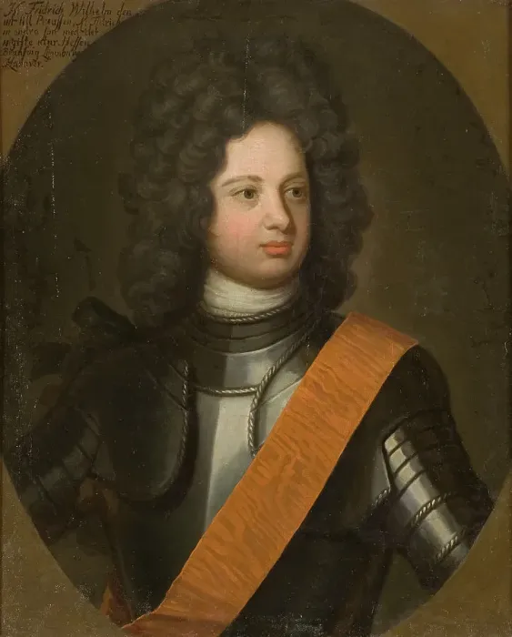Framed Print : Friedrich Wilhelm I of Prussia. Creator: Anon Framed Print : Friedrich Wilhelm I of Prussia. Creator: Anon
