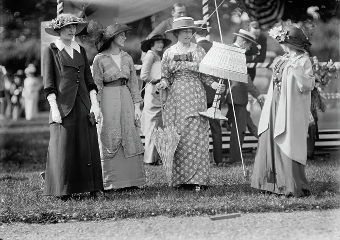 Framed Print : Friendship Charity Fete - Mrs. Emerson; Miss Duryea; Marian Crawford; Mary C. Mccauley, 1913. Creator: Harris & Ewing. Friendship Charity Fete - Mrs. Emerson; Miss Duryea; Marian Crawford; Mary C. Mccauley, 1913. Creator: Harris & Ewing Framed Print : Friendship Charity Fete - Mrs. Emerson; Miss Duryea; Marian Crawford; Mary C. Mccauley, 1913. Creator: Harris & Ewing. Friendship Charity Fete - Mrs. Emerson; Miss Duryea; Marian Crawford; Mary C. Mccauley, 1913. Creator: Harris & Ewing