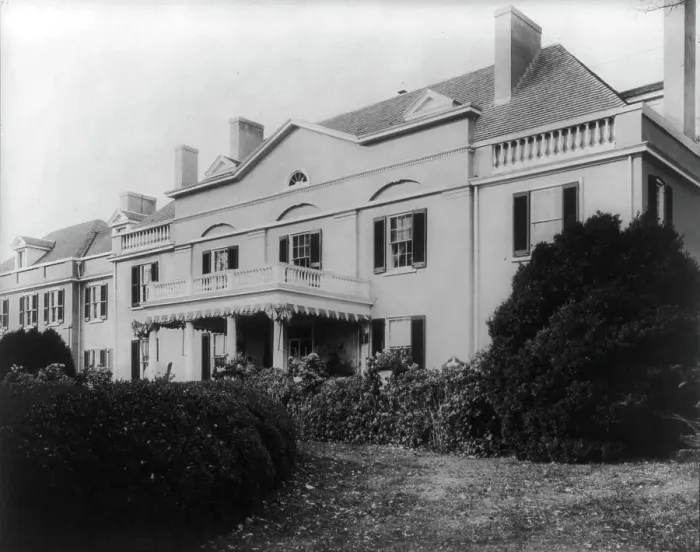 Framed Print : Friendship House, between 1898 and 1942. Creator: Frances Benjamin Johnston Framed Print : Friendship House, between 1898 and 1942. Creator: Frances Benjamin Johnston