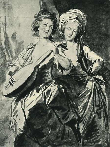 The Fries Countesses, late 18th-early 19th century, (1943). Creator: Heinrich Friedrich Füger