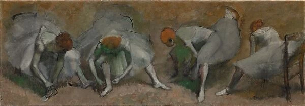 Frieze of Dancers, c. 1895. Creator: Edgar Degas (French, 1834-1917)
