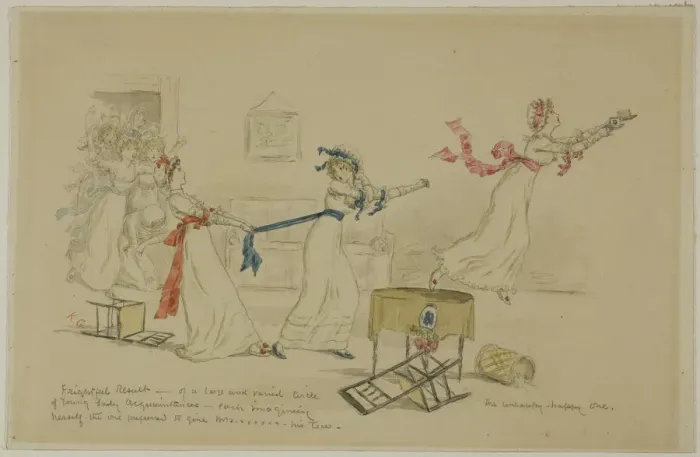 Framed Print : Frightful Result, n. d. Creator: Catherine Greenaway Framed Print : Frightful Result, n. d. Creator: Catherine Greenaway