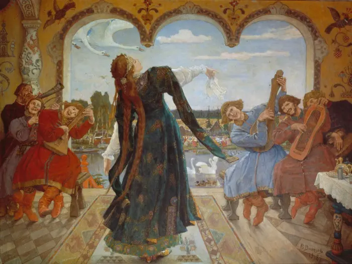 Framed Print : The Frog Princess, 1901-1918. Artist: Vasnetsov, Viktor Mikhaylovich (1848-1926) Framed Print : The Frog Princess, 1901-1918. Artist: Vasnetsov, Viktor Mikhaylovich (1848-1926)
