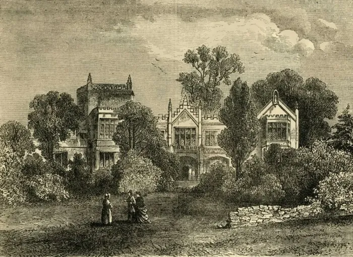 Framed Print : Frognal Priory, c1876. Creator: Unknown Framed Print : Frognal Priory, c1876. Creator: Unknown