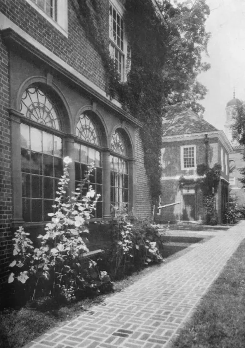 Framed Print : Detail of front, Peterborough Historical Society Building, Peterborough, New Hampshire, 1922 Framed Print : Detail of front, Peterborough Historical Society Building, Peterborough, New Hampshire, 1922