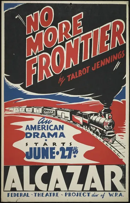 Framed Print : No More Frontier, [193-]. Creator: Unknown