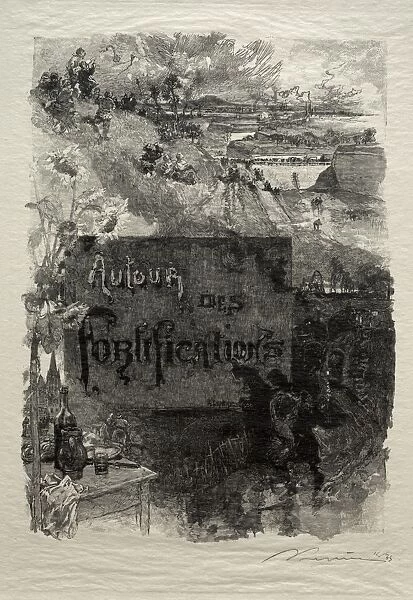 Frontispiece, 1886. Creator: Auguste Louis Lepere (French, 1849-1918)