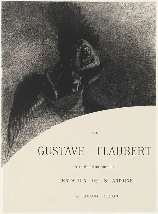 Framed Print : Frontispiece, 1889. Creator: Odilon Redon Framed Print : Frontispiece, 1889. Creator: Odilon Redon