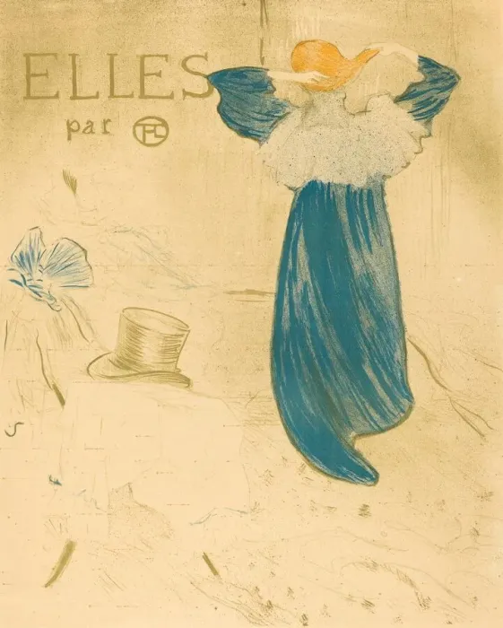 Framed Print : Frontispiece, 1896. Creator: Henri de Toulouse-Lautrec Framed Print : Frontispiece, 1896. Creator: Henri de Toulouse-Lautrec