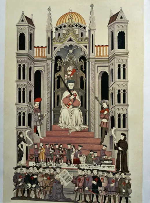 Framed Print : Frontispiece of the bible of the Casa de Alba Framed Print : Frontispiece of the bible of the Casa de Alba