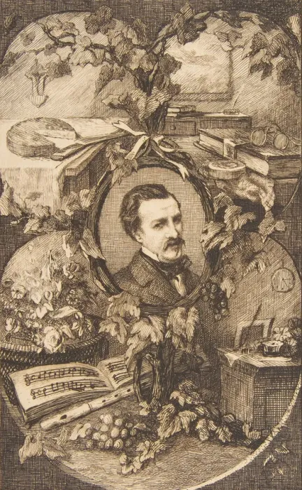 Framed Print : Frontispiece for Champfleurys Les Amis de la Nature, 1859 Framed Print : Frontispiece for Champfleurys Les Amis de la Nature, 1859