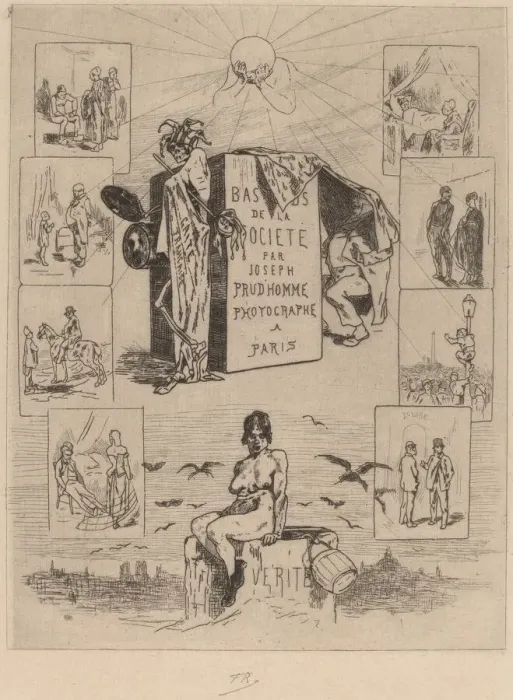 Framed Print : Frontispiece: The Dregs of Society (Les bas-fonds de la societe), 1864 Framed Print : Frontispiece: The Dregs of Society (Les bas-fonds de la societe), 1864