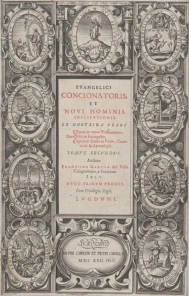 Frontispiece for Evangelicus Concionatoris, et Novi Hominis Institutionis, 1622