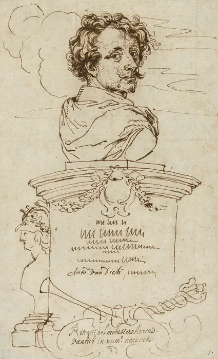 Framed Print : Frontispiece from the Iconography, late 17th century. Creator: Unknown