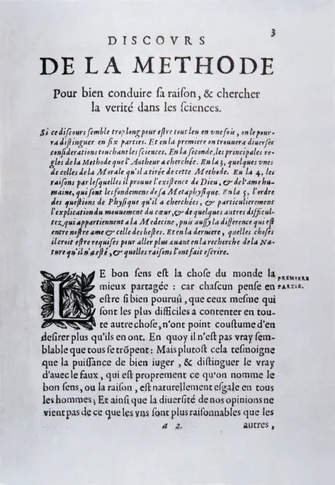 Framed Print : Frontispiece of De la Methode by Descartes Framed Print : Frontispiece of De la Methode by Descartes
