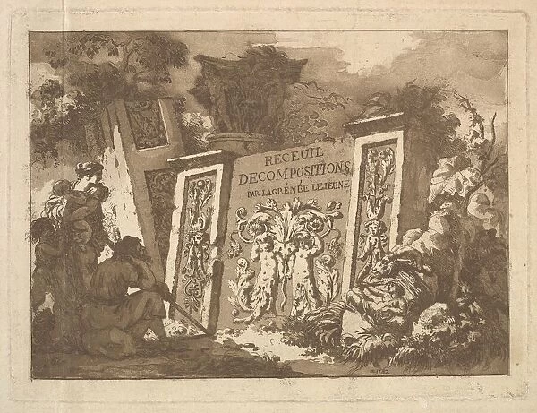 Frontispiece, from Recueil de Compositions par Lagrené