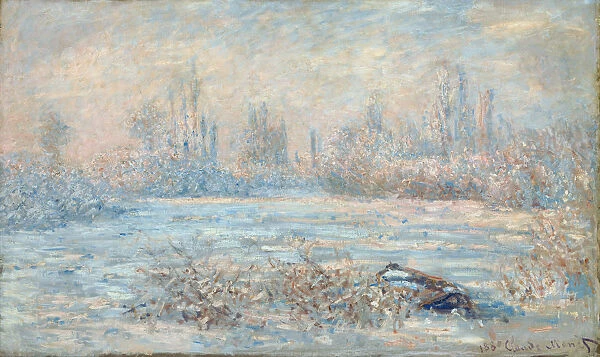 Frost, 1880. Artist: Monet, Claude (1840-1926)