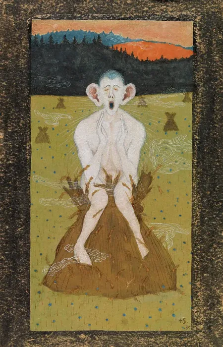 Framed Print : Frost, 1895. Creator: Hugo Simberg Framed Print : Frost, 1895. Creator: Hugo Simberg