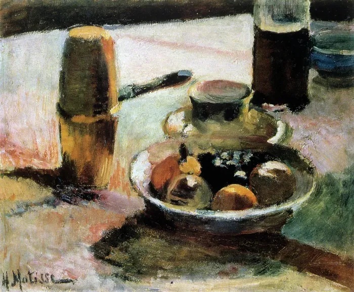 Framed Print : Fruit and Coffeepot, c1898. Creator: Henri Matisse. Fruit and Coffeepot, c1898. Creator: Henri Matisse Framed Print : Fruit and Coffeepot, c1898. Creator: Henri Matisse. Fruit and Coffeepot, c1898. Creator: Henri Matisse
