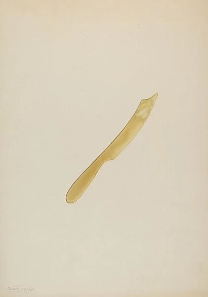 Fruit Knife, c. 1939. Creator: Frank M Keane