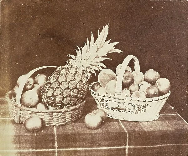 A Fruit Piece, Printed 1844-1846. Creator: William Henry Fox Talbot