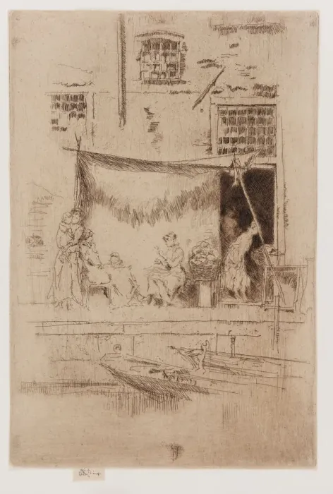 Framed Print : Fruit Stall, 1879-1880. Creator: James Abbott McNeill Whistler Framed Print : Fruit Stall, 1879-1880. Creator: James Abbott McNeill Whistler