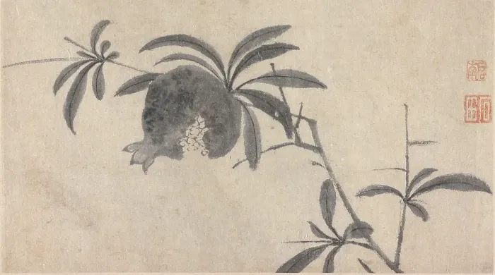 Framed Print : Fruit, unknown date, c1450-1509. Creator: Shen Zhou Framed Print : Fruit, unknown date, c1450-1509. Creator: Shen Zhou