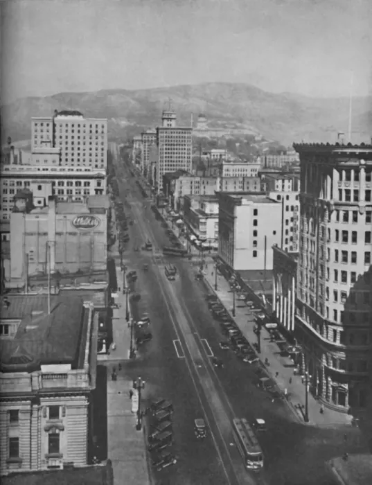 Framed Print : The Fruits of Far-Sighted Highway Planning: A Motorists Paradise, c1935
